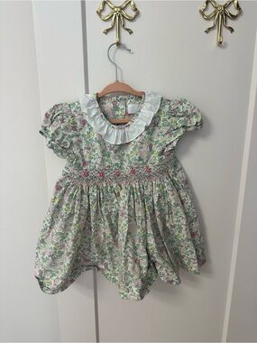 Eliza James Kids Floral Smocked Dress | Size 2T